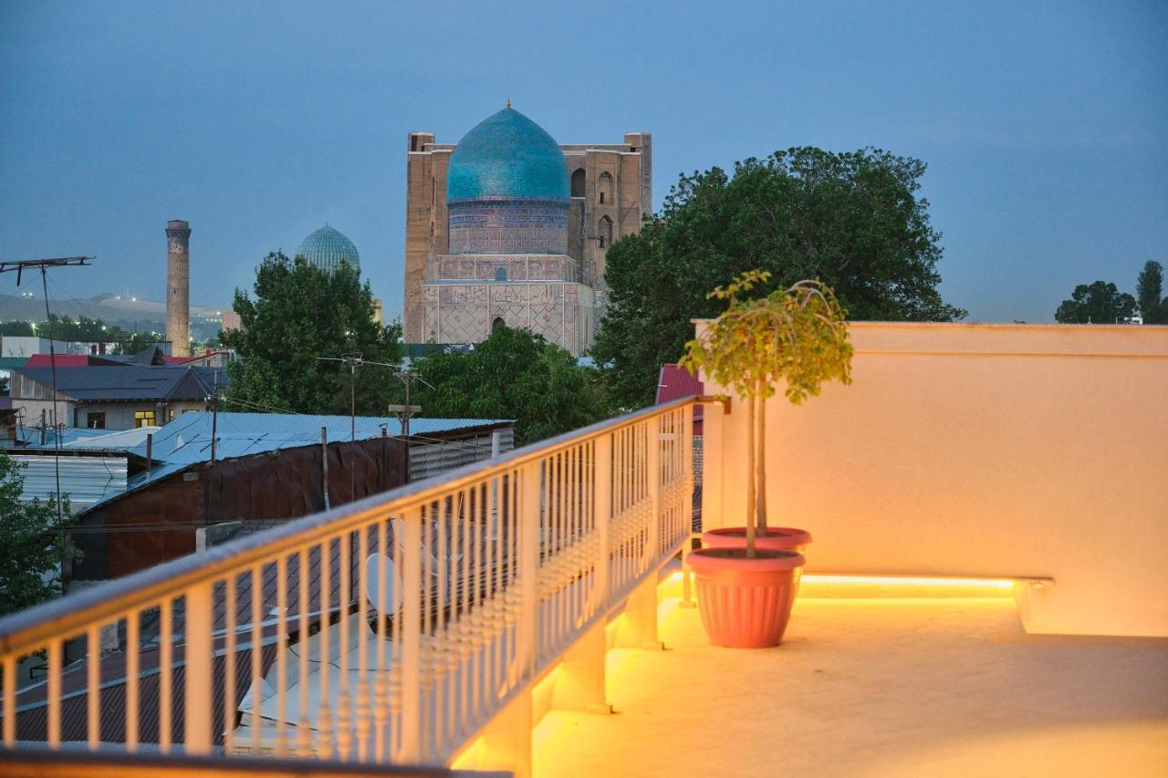 Kosh Havuz Boutique Hotel 撒马尔罕 外观 照片