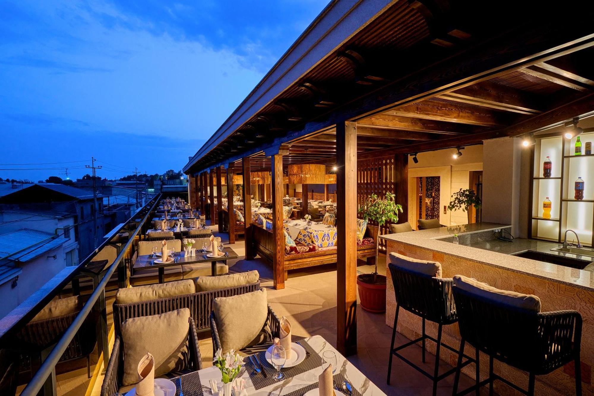 Kosh Havuz Boutique Hotel 撒马尔罕 外观 照片