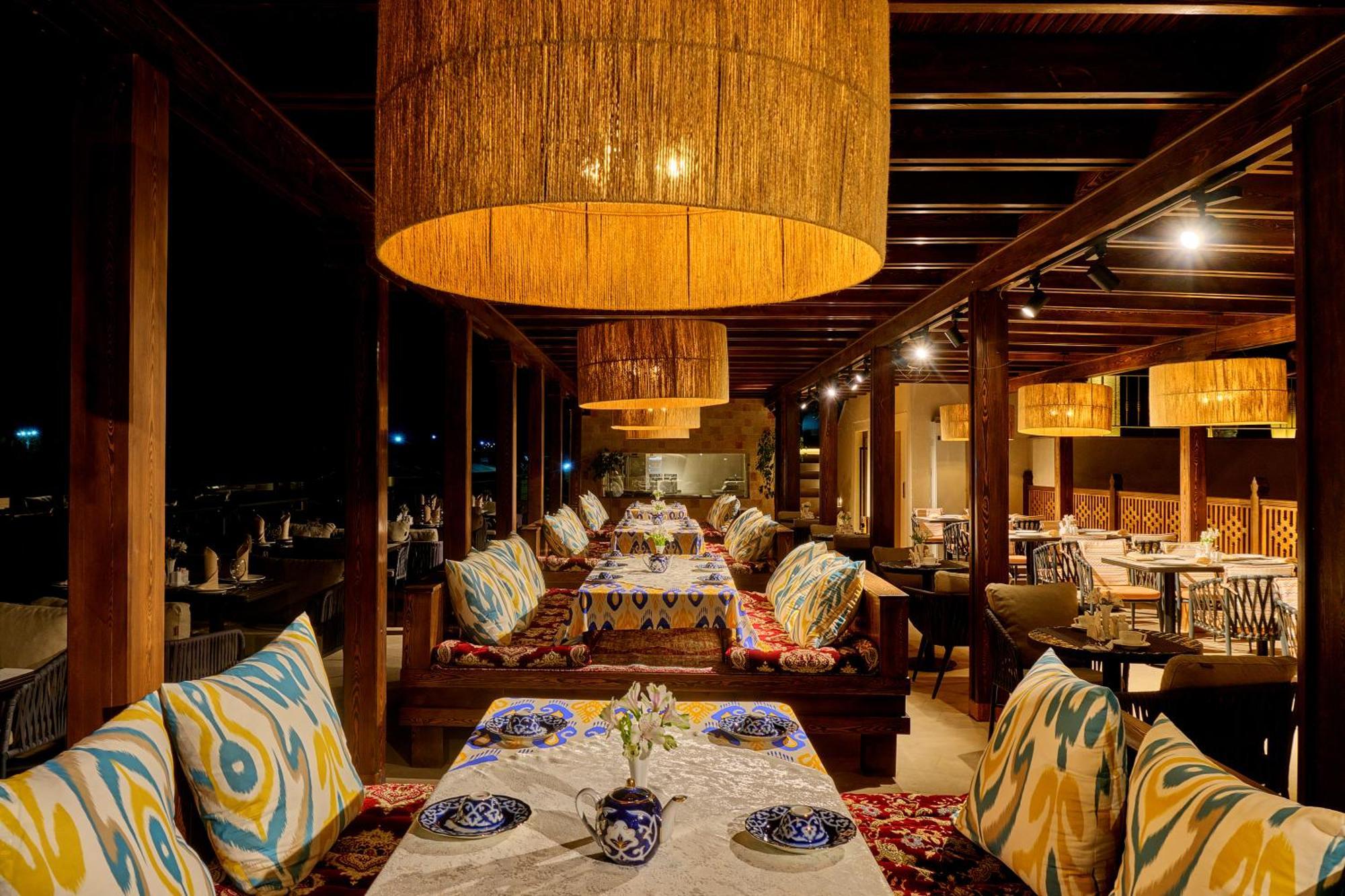 Kosh Havuz Boutique Hotel 撒马尔罕 外观 照片