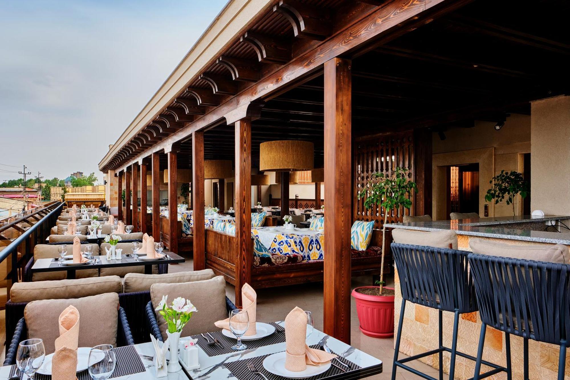 Kosh Havuz Boutique Hotel 撒马尔罕 外观 照片