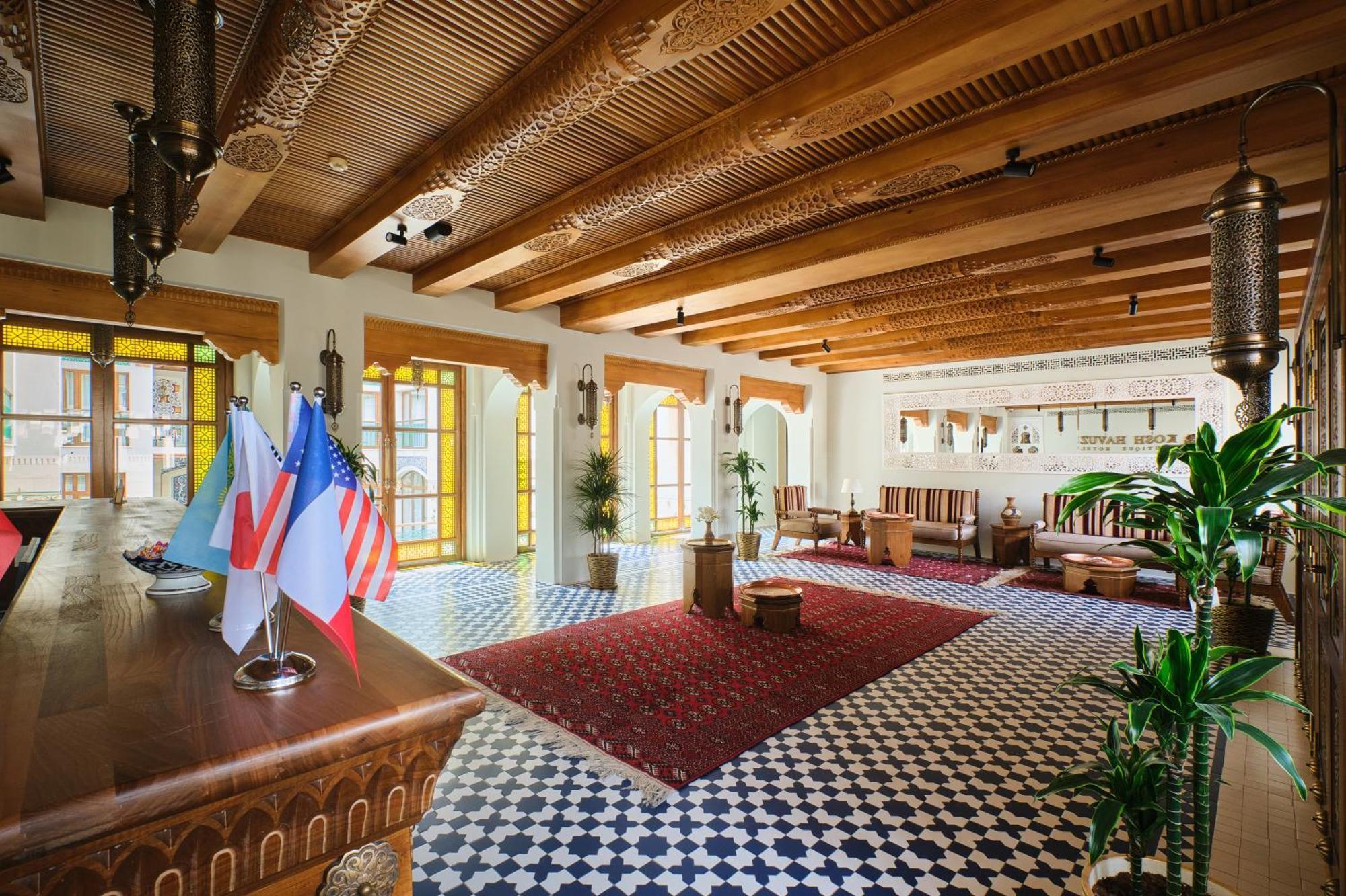 Kosh Havuz Boutique Hotel 撒马尔罕 外观 照片