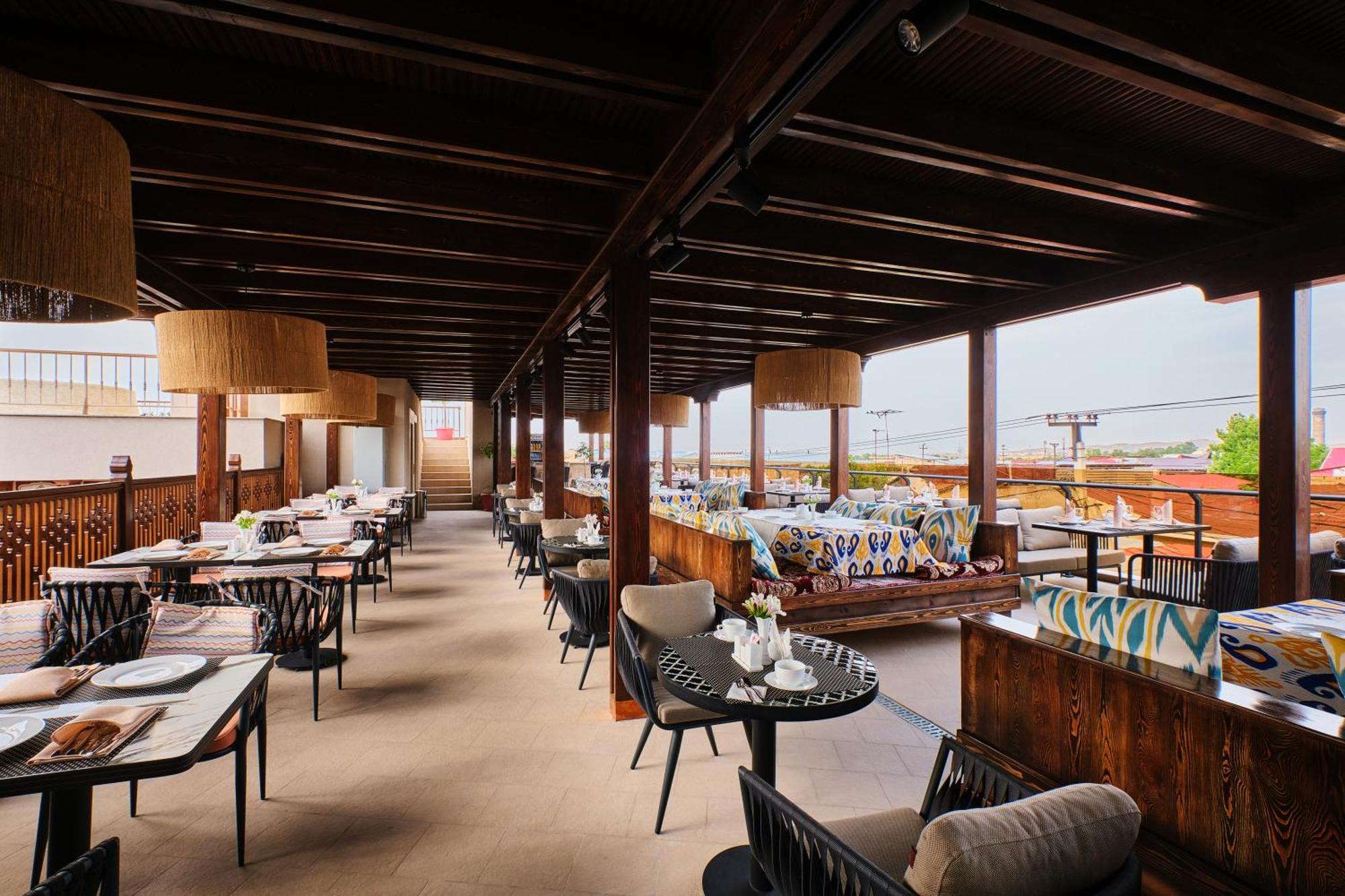 Kosh Havuz Boutique Hotel 撒马尔罕 外观 照片