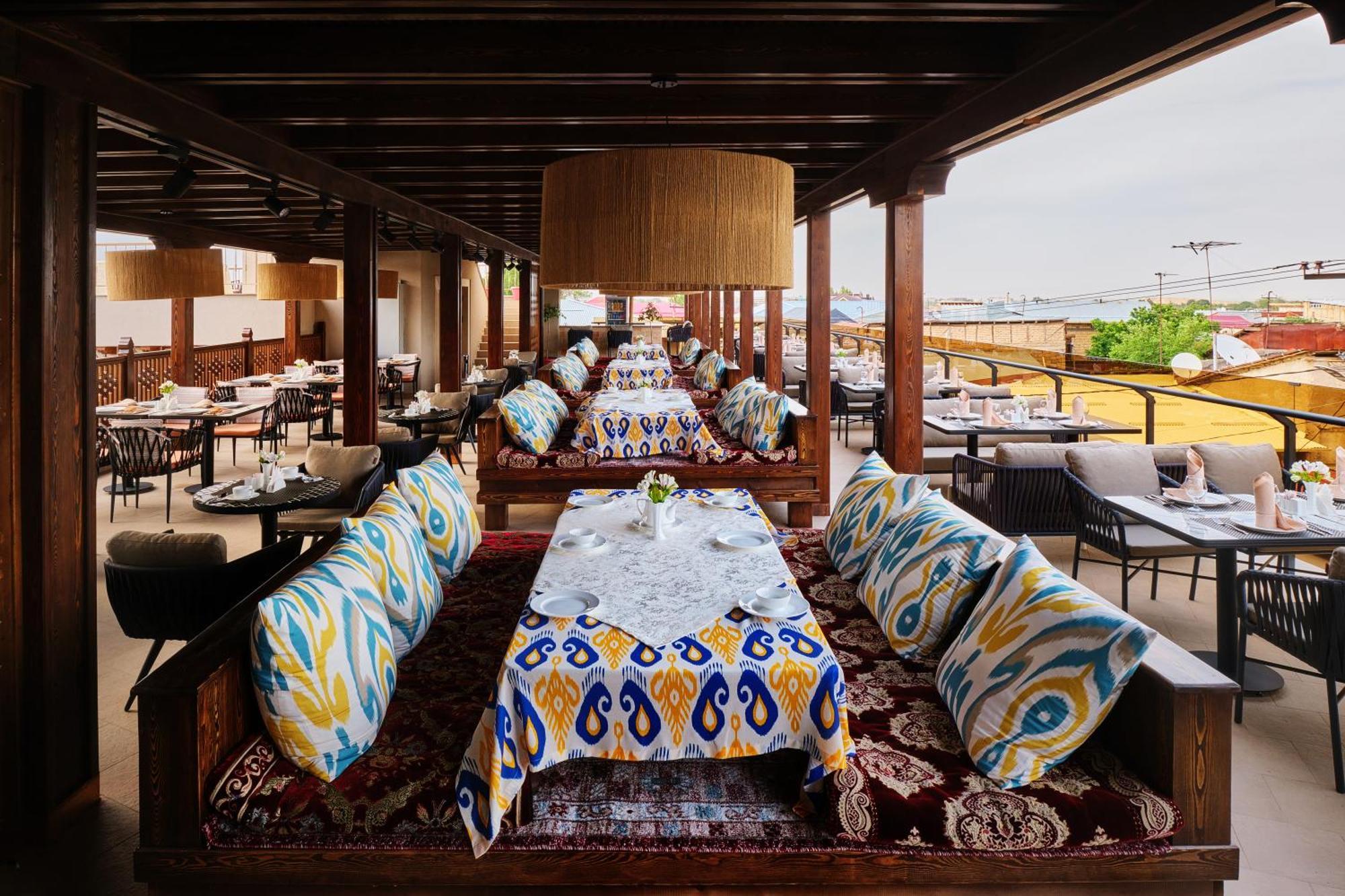 Kosh Havuz Boutique Hotel 撒马尔罕 外观 照片